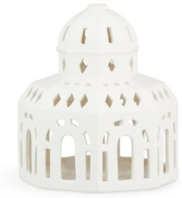 Бял керамичен коледен свещник Lighthouse, ø 12 cm Urbania Lighthouse Glassalen - Kähler Design