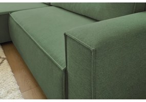 Зелен променлив разтегателен диван Nihad - Bobochic Paris