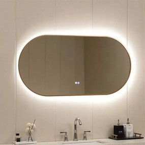 LED огледало с нагревател ICL 1833, 60x120см