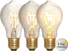 Топла LED крушка с димируема жичка E27, 4 W Spiral Filament - Star Trading
