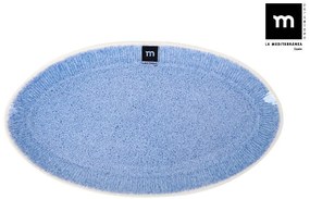 Плато овал LA MEDITERRANEA Calobra Blue, 31x18 cm, порцелан