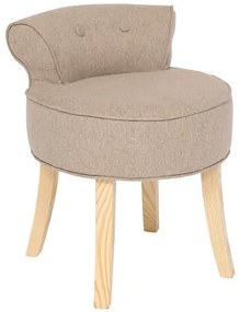 Табуретка atmosphera Firmin, Кадифе, Бежов