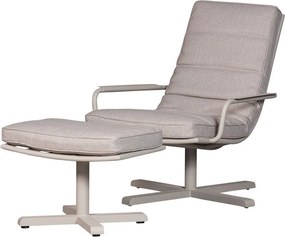 Сиво-бежова градинска табуретка Coosa – WOOOD