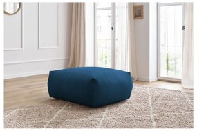 Тъмносиня табуретка от рипсено кадифе Voltaire – Bobochic Paris