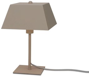 Бежова настолна лампа с метален абажур (височина 31 cm) Perth – it's about RoMi