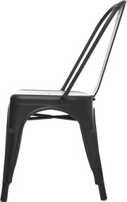 Трапезен стол atmosphera Niko, Метал - Черен