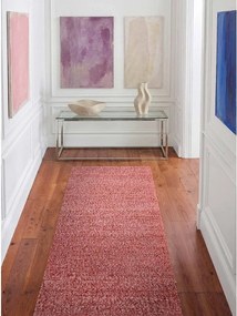 Тъмнорозова ръчно изработена пътека от букле 80x200 cm Notting Hill Portobello – Ted Baker