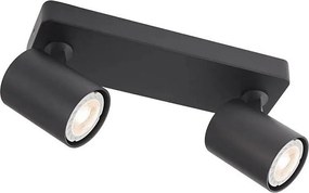 Redo 04-470 - Спот осветително тяло CAMEO 2xGU10/35W/230V черно