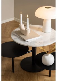 Бяла кръгла масичка за кафе ø 60 cm Lahti – Actona