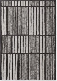 Черен/кремав килим за открито и закрито 200x300 cm Haringey Allington – Ted Baker