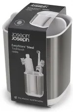 Joseph Joseph - Поставка за четки за зъби EasyStore 3 секции стомана 70530