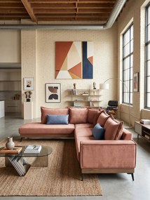 Ъглов диван Boss-Beige-Right