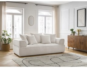 Бежов шенилов диван 237 cm Whesley – Bobochic Paris