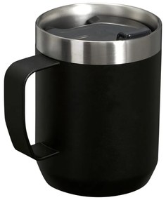 Черна термочаша от неръждаема стомана 230 ml Stay-Hot Camp Mug Black – Stanley