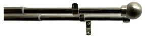 Метален разтегателен двоен корниз 120 - 230 cm Koule - SP TREND