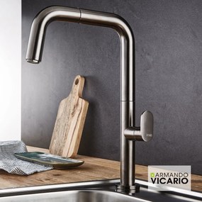 Смесител за кухня Eva Vicario-Черен