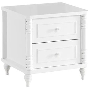 Нощно шкафче NIL - бяло