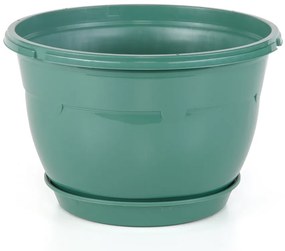 Serinova - Висяща саксия и кука 1.7L зелена (SM01 - 01001)