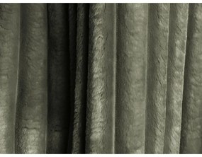 Зелен разтегателен диван с място за съхранение от рипсено кадифе 266 cm Kini – Makamii