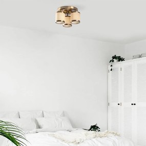 Осветително тяло за таван в бронзов цвят Way – Opviq lights