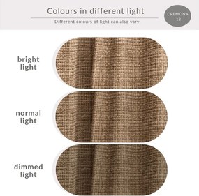 Светлокафяв шенилов ъглов диван (ляв ъгъл/L форма) Kirou – Maison de Rêve