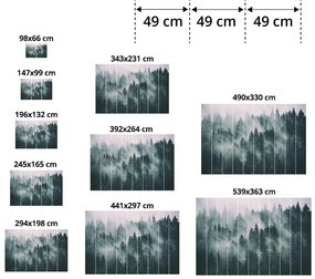 Самозалепващ тапет – Кафяви абстрактни вълни