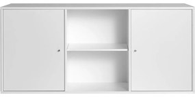 Бял нисък висящ скрин 133x61 cm Mistral – Hammel Furniture