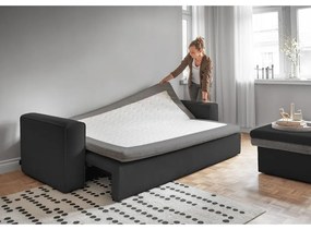 Тъмносив разтегателен диван 237 cm Wilson – Miuform