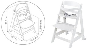 Стол за маса Lina 2 в 1-Leuko - Gkri