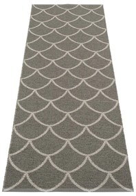 Сива пътека за открито и закрито 70x225 cm Kotte Charcoal – Pappelina