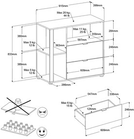 Скрин с чекмеджета Randers ΙΙ