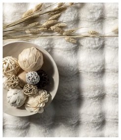 Бял килим подходящ за пране 150x230 cm Bubble White – Mila Home