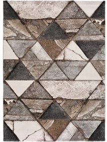 Кафяв килим Истанбулски триъгълник, 160 x 230 cm - Universal