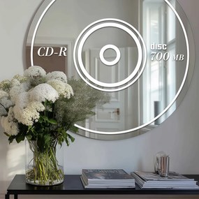 Стикер за огледало S41 – CD-R 58x58