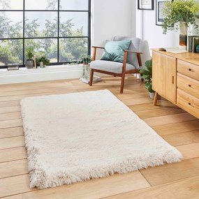 Кремав килим 60x120 cm Super Teddy – Think Rugs