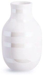 Ваза от бял фаянс, височина 12,5 cm Omaggio - Kähler Design