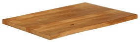 370599 vidaXL Плот за маса, жив ръб, 110x60x3,8 см, масивно дърво манго
