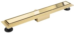 REA-G2562 - Дренажен канал NEOX 70 см, неръждаема стомана/златно покритие