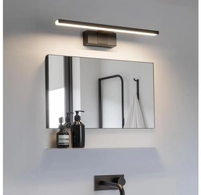 Aigostar - LED осветление за огледало за баня LED/8W/230V 4000K 40 cm IP44 черно