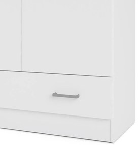 Бял гардероб 79x170 cm Space – Tvilum