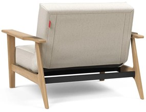 Кремав диван-стол с дървени подлакътници Splitback - Innovation