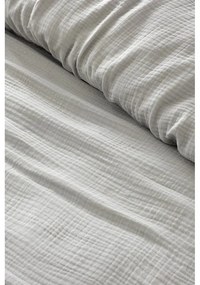 Светлосиво муселиново покривало за легло 220x250 cm Muslin – Mijolnir