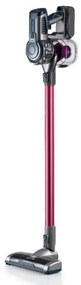 Вертикална прахосмукачка Ariete SCOPA Digital 2723, 200W, Цифров мотор, HEPA филтрация на въздуха, LED светлини, Моторизирана четка, Розов