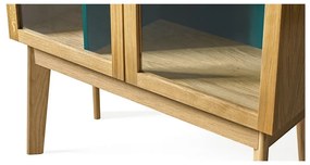 Тюркоазено синя витрина Avon - Woodman