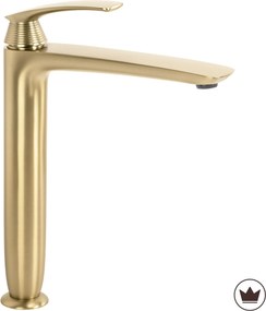 Смесител за мивка PREMIUM Rea Como Brush Gold High