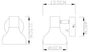 СПОТ 1X40W E14