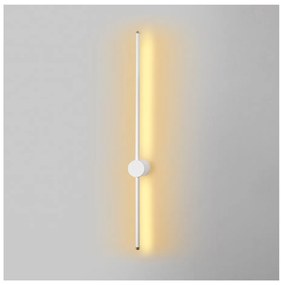 Бяла LED стенна лампа ø 7 cm Sword – Opviq lights