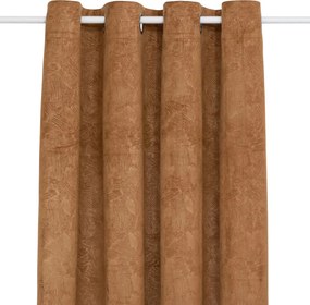 Блекаут завеса atmosphera Fujo, Кадифе, 135x260 cm - Канела