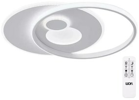 Wofi 11621 - LED Димируем плафон AKON LED/38W/230V 2700-5500K+д.у.