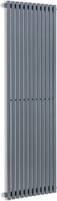 Besoa Delgado 160 x 45, радиатор, 822 W, топла вода, 1/2 ", 8 - 20 m², сив
